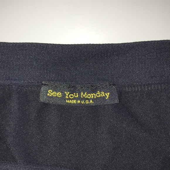 See You Monday NWOT Bandeau Bralette in Black - Picture 4 of 5